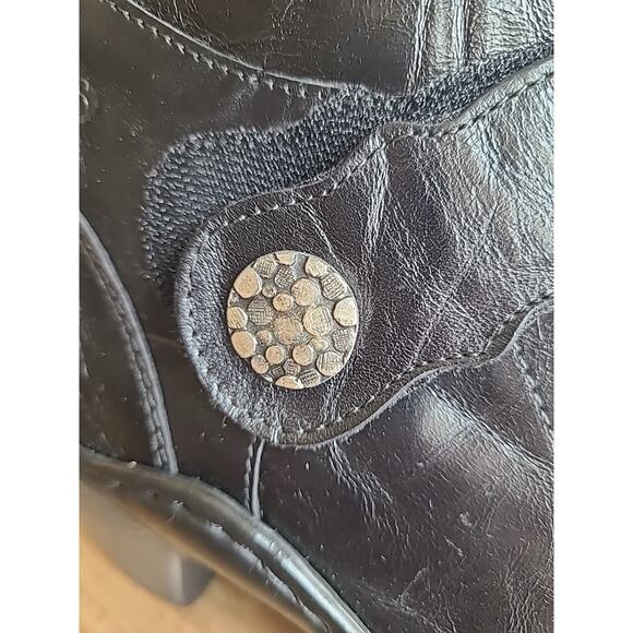 JOSEF SEIBEL Women's Ankle‎ Boots Heels - BlackLeather - Size 37/ US 6-6.5 Calla - Picture 2 of 8